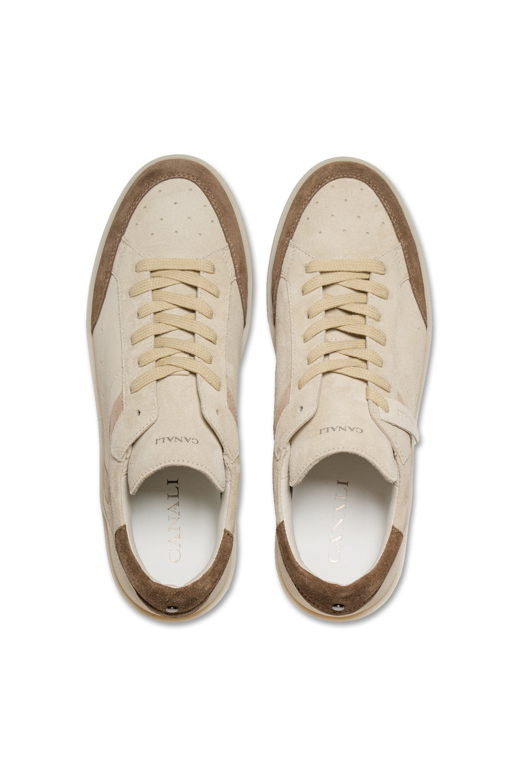 CANALI | Calfskin Sneaker | Beige