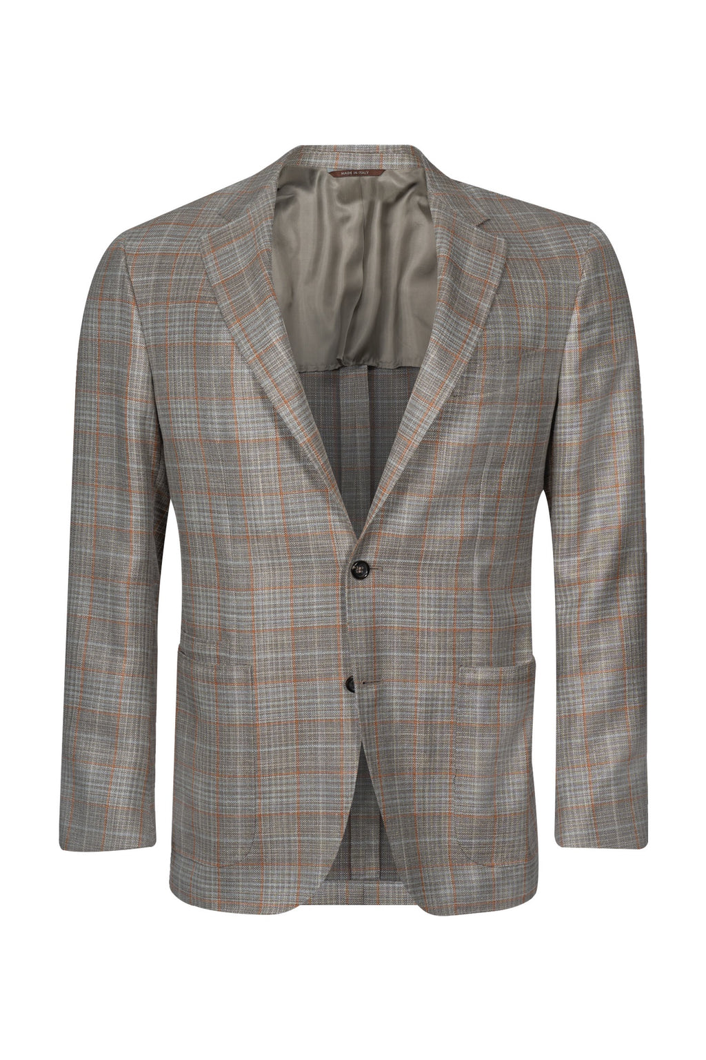 CANALI | Window Check Jacket | Light Brown