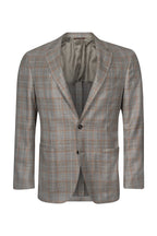 CANALI | Window Check Jacket | Light Brown