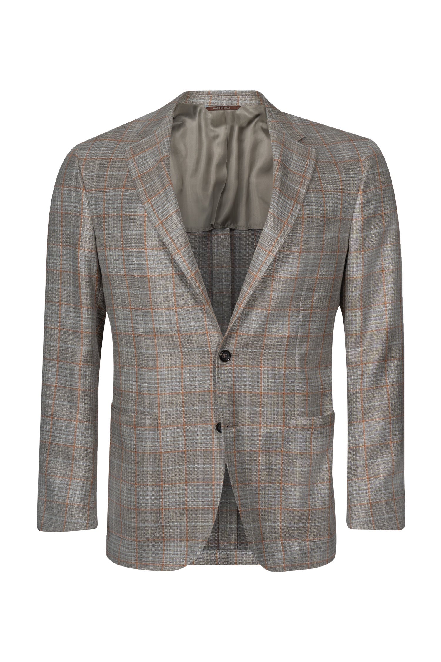 CANALI | Window Check Jacket | Light Brown