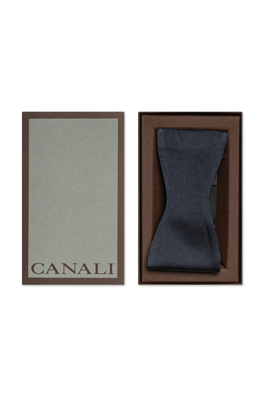 CANALI | Self-Tie Bow Tie | Navy