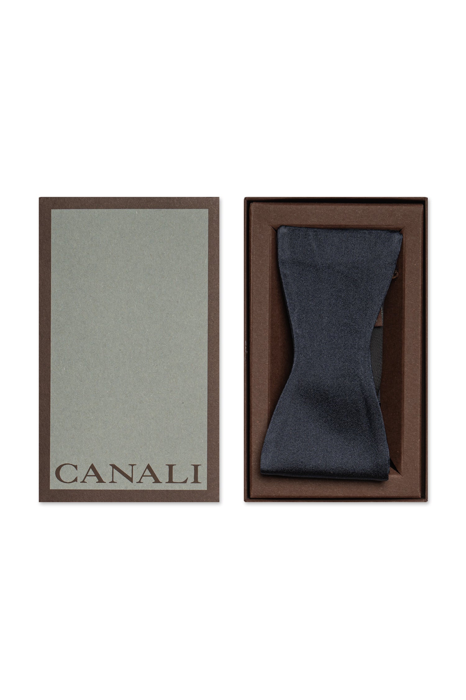 CANALI | Self-Tie Bow Tie | Navy