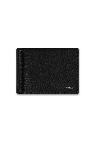 CANALI Black Wallet With Clasp