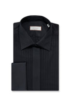 CANALI | Pleated Dinner Shirt | Black