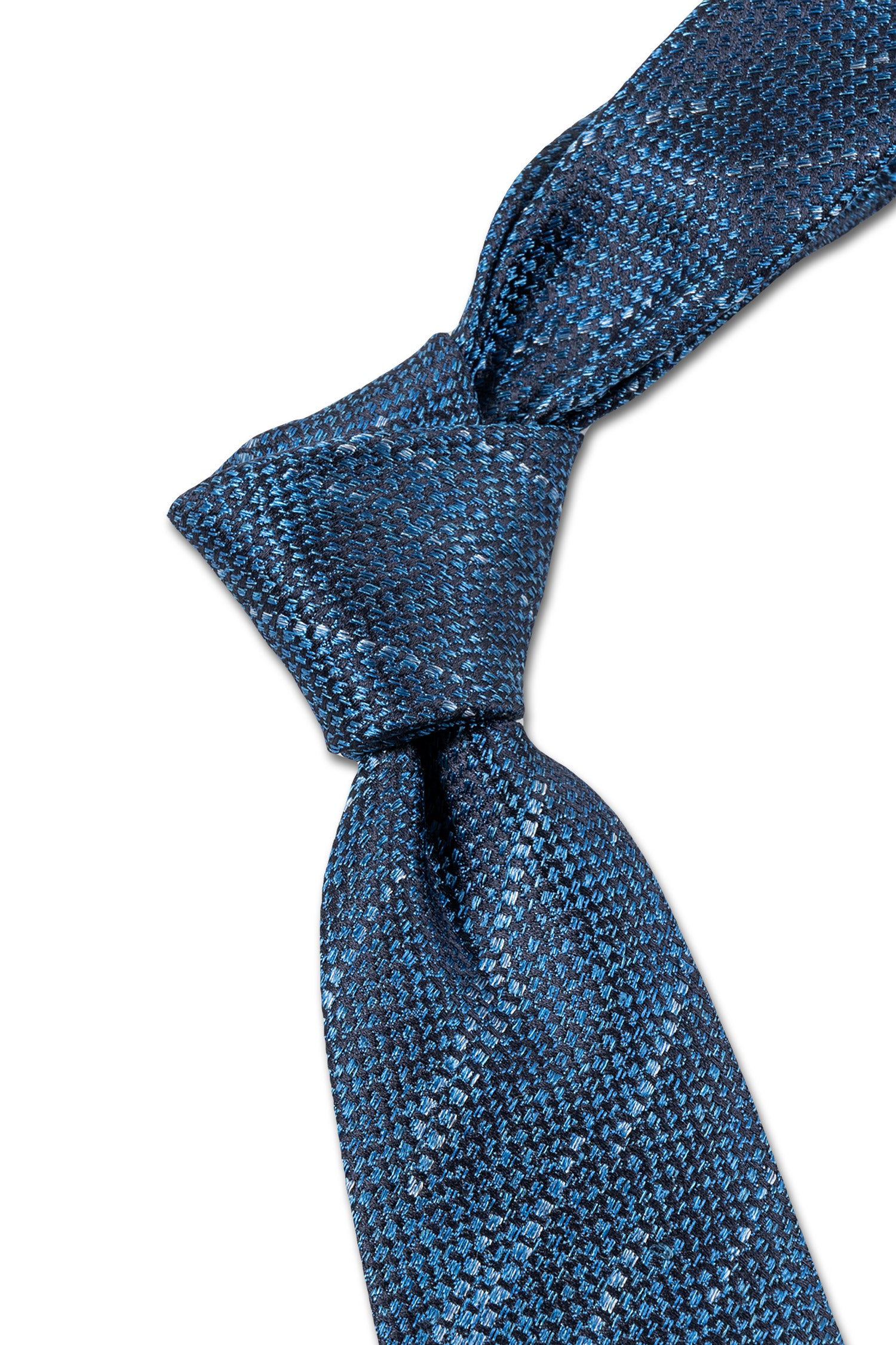 CANALI | Woven Silk Tie | Blue