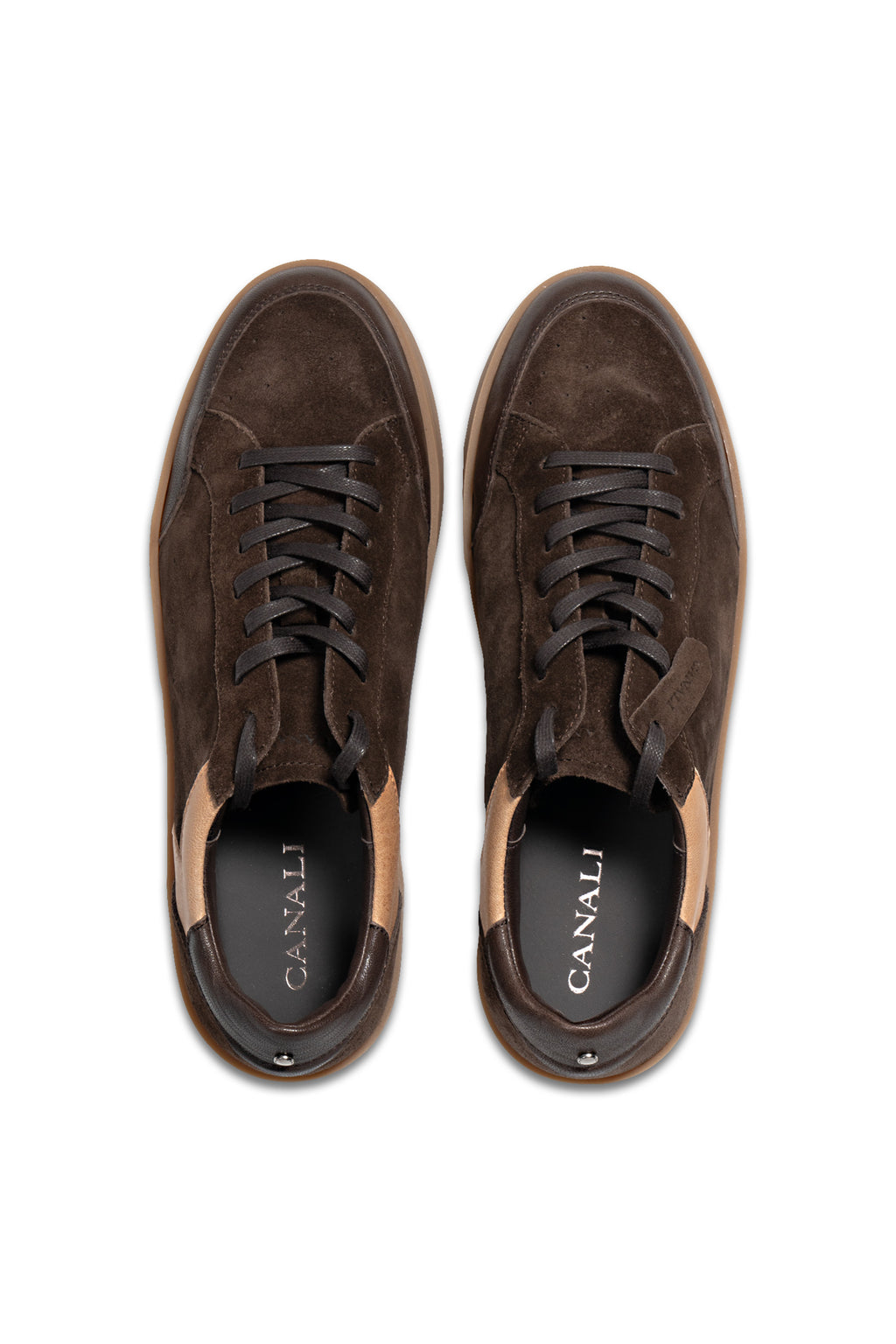 CANALI | Suede Sneaker | Dark Brown