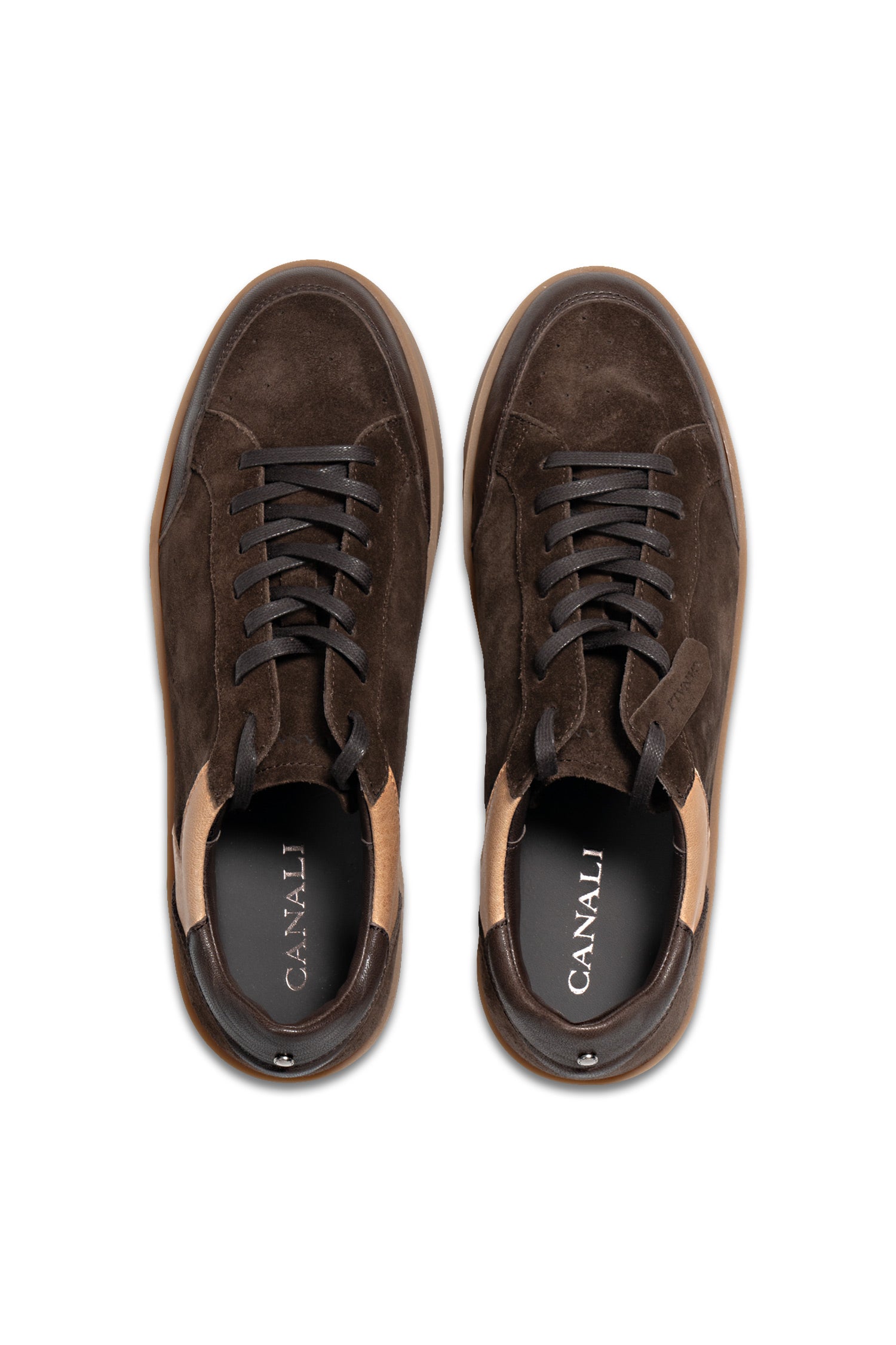 CANALI | Suede Sneaker | Dark Brown