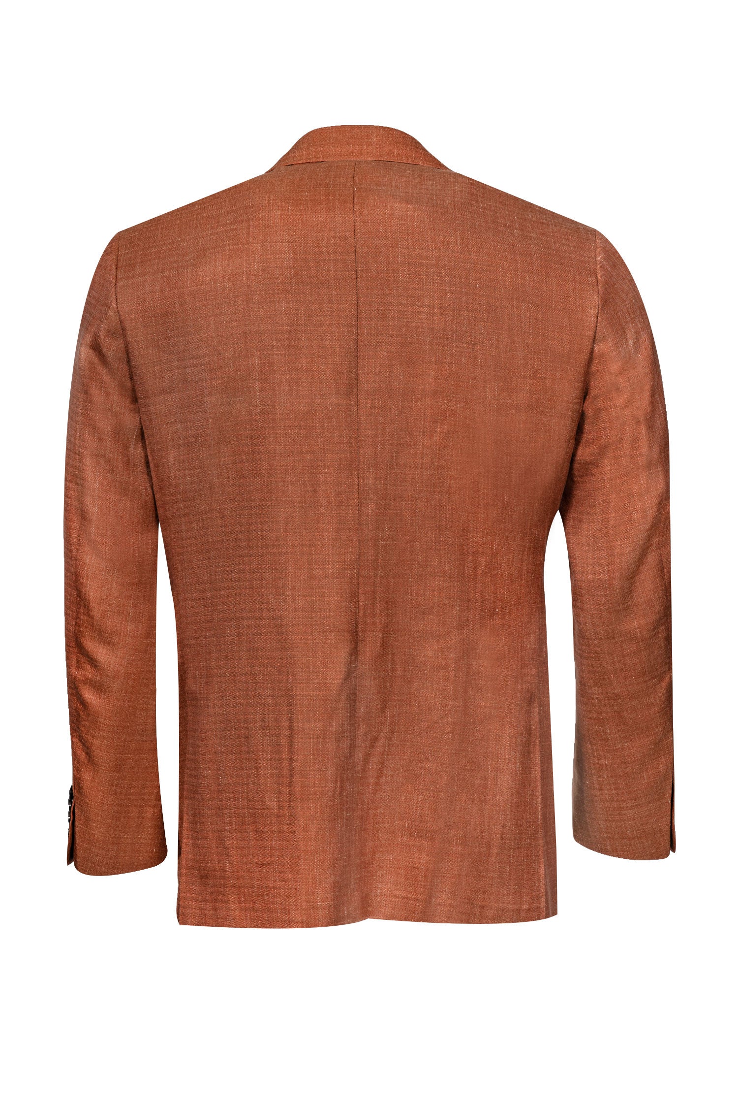 CANALI | Unlined Herringbone Jacket | Orange