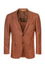 CANALI | Unlined Herringbone Jacket | Orange