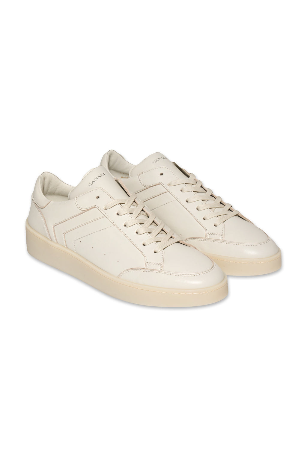 CANALI | Leather Sneaker | White
