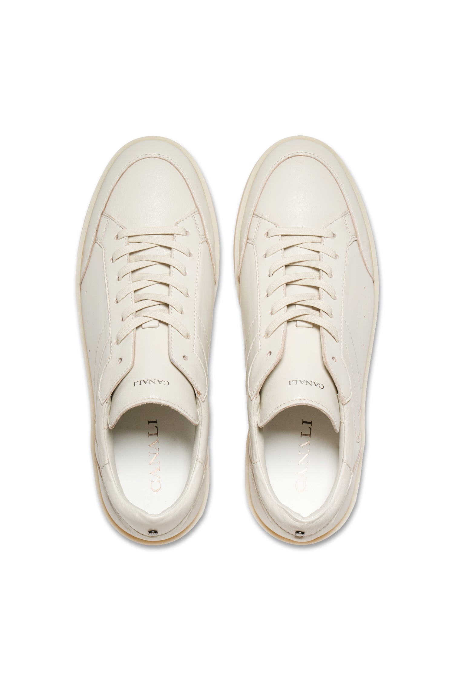 CANALI | Leather Sneaker | White