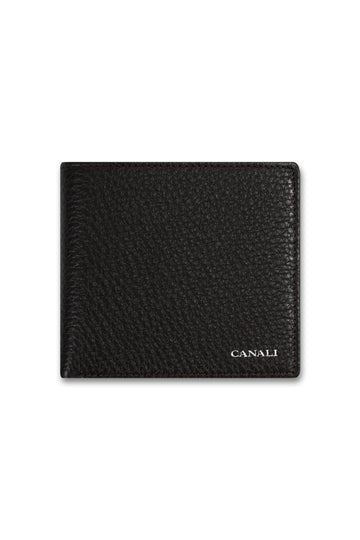 CANALI Dark Brown Bi-Fold Wallet