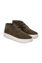 CANALI | Suede Ankle Boot | Khaki Green