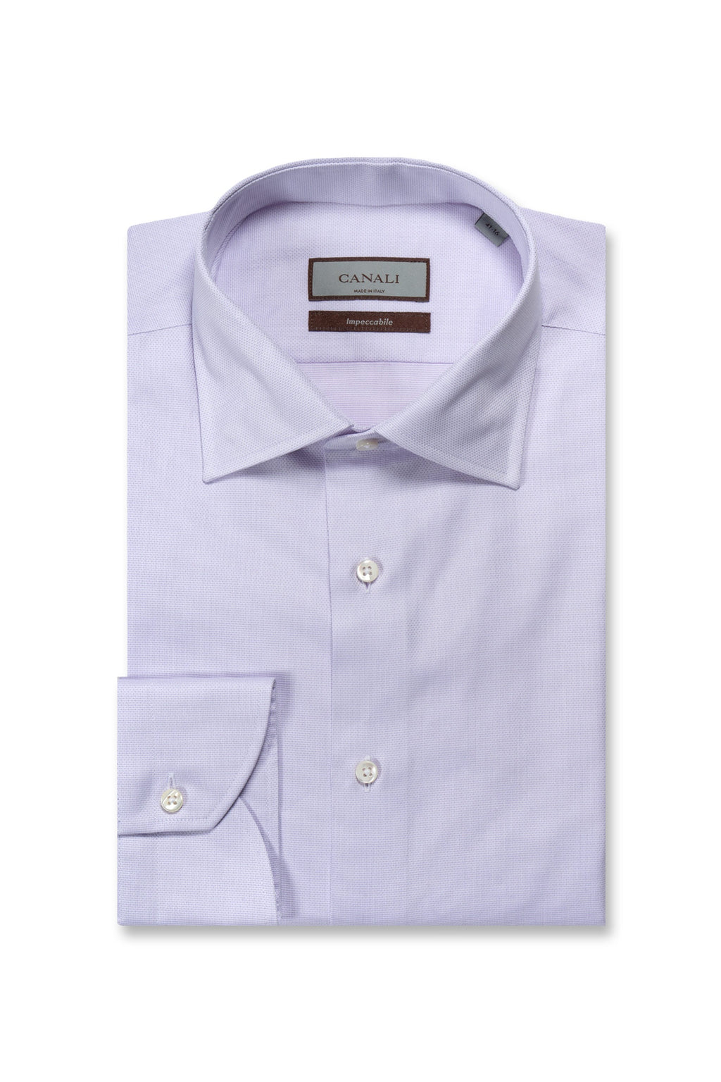 CANALI | Speckled Shirt | Light Purple