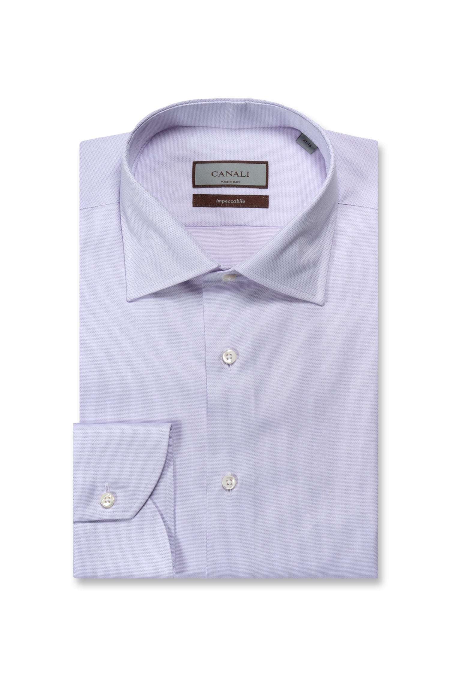 CANALI | Speckled Shirt | Light Purple