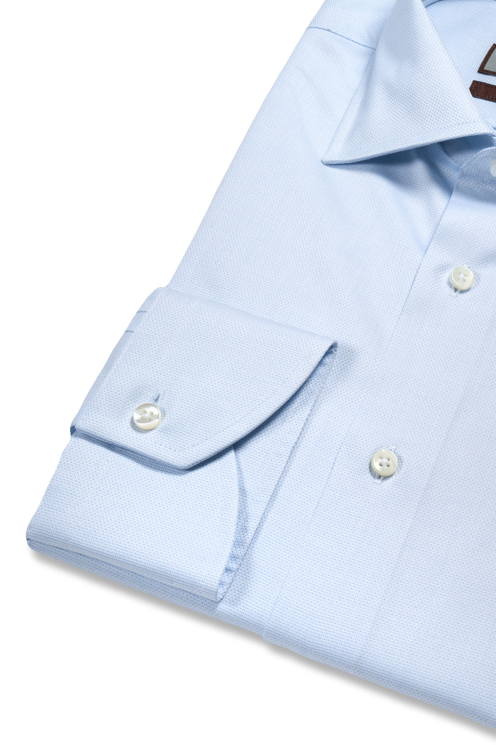 CANALI | Speckled Shirt | Light Blue