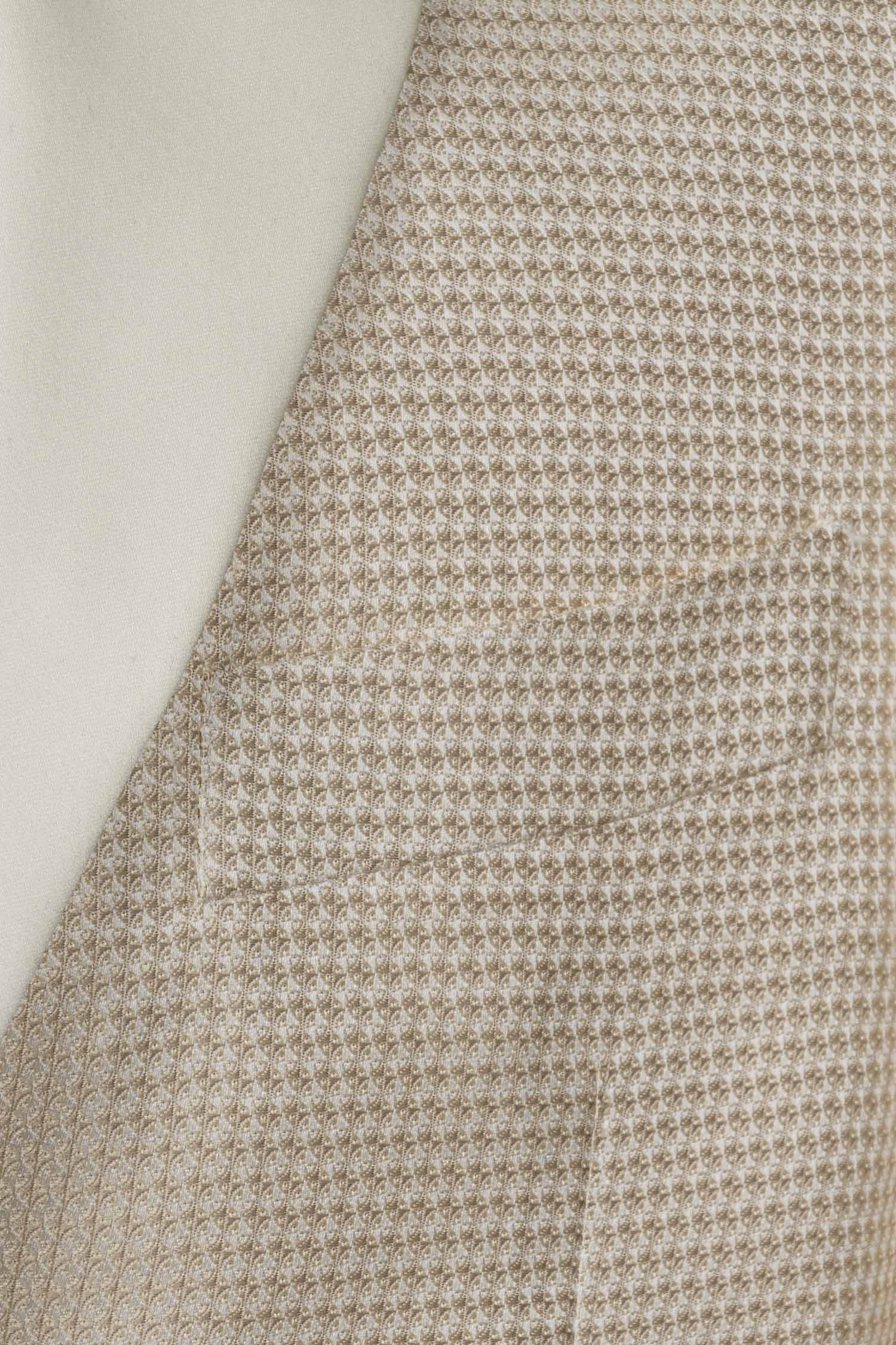 CANALI | Patterned Dinner Jacket | Champagne