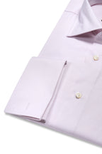 CANALI | French Cuff Speckled Shirt | Light Pink