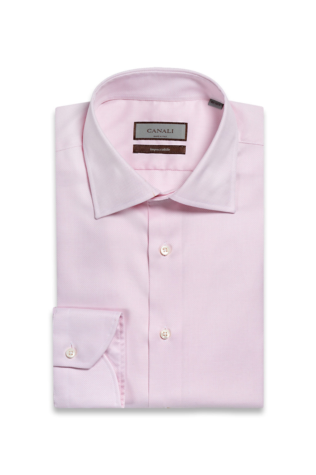 CANALI | Textured Shirt | Pink