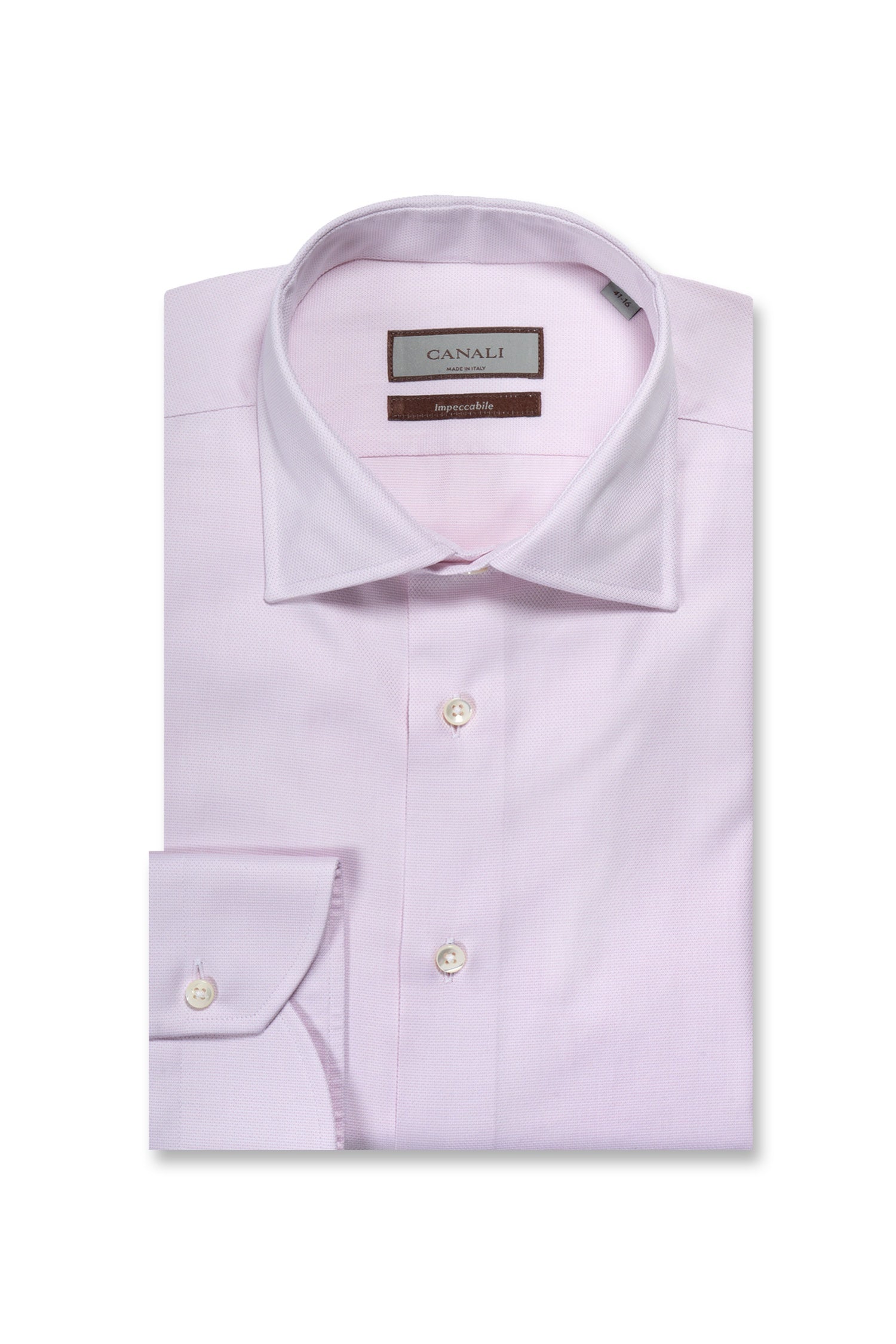 CANALI | Speckled Shirt | Light Pink