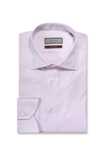 CANALI Light Pink Speckled Shirt