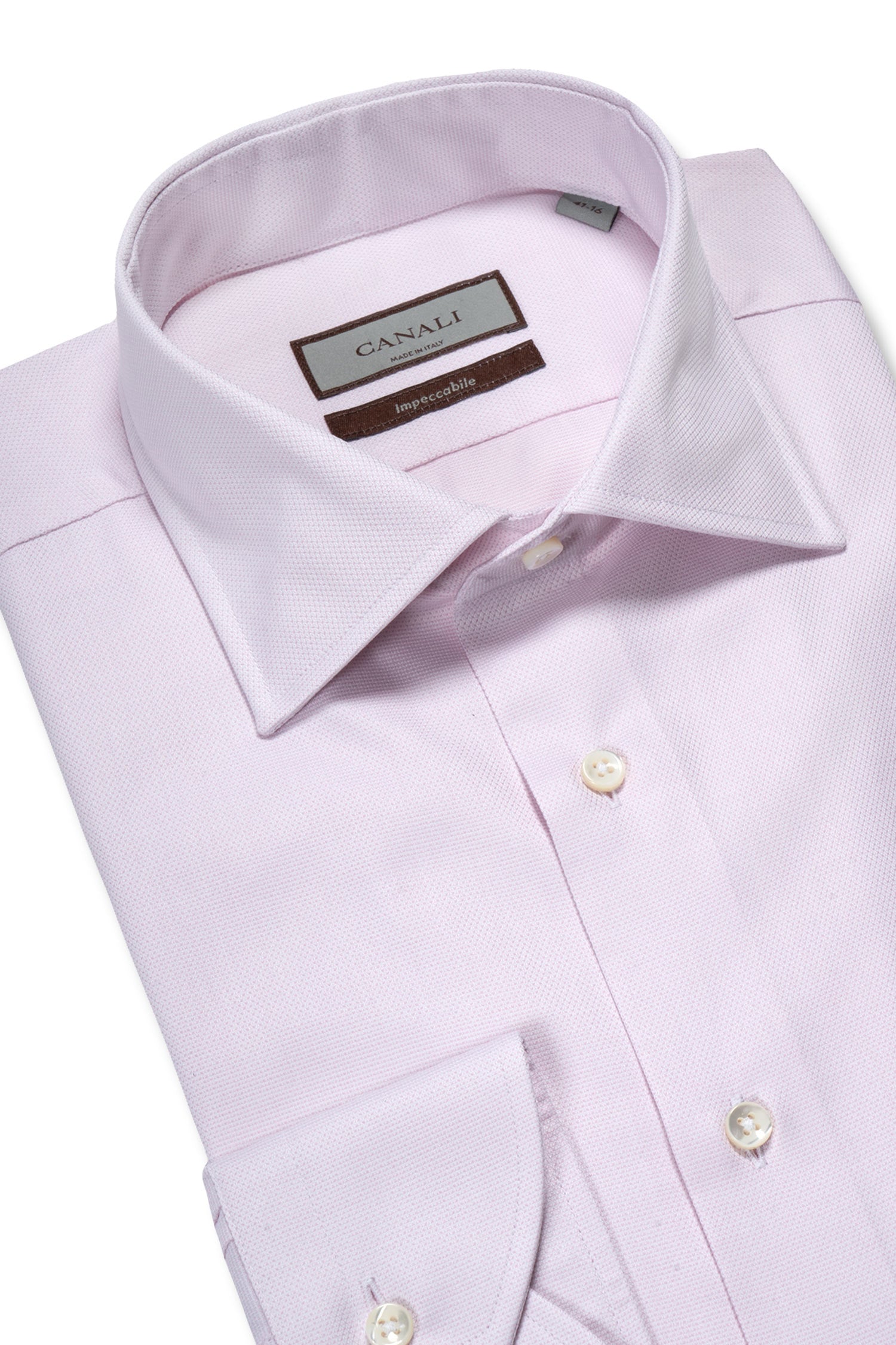 CANALI | Speckled Shirt | Light Pink