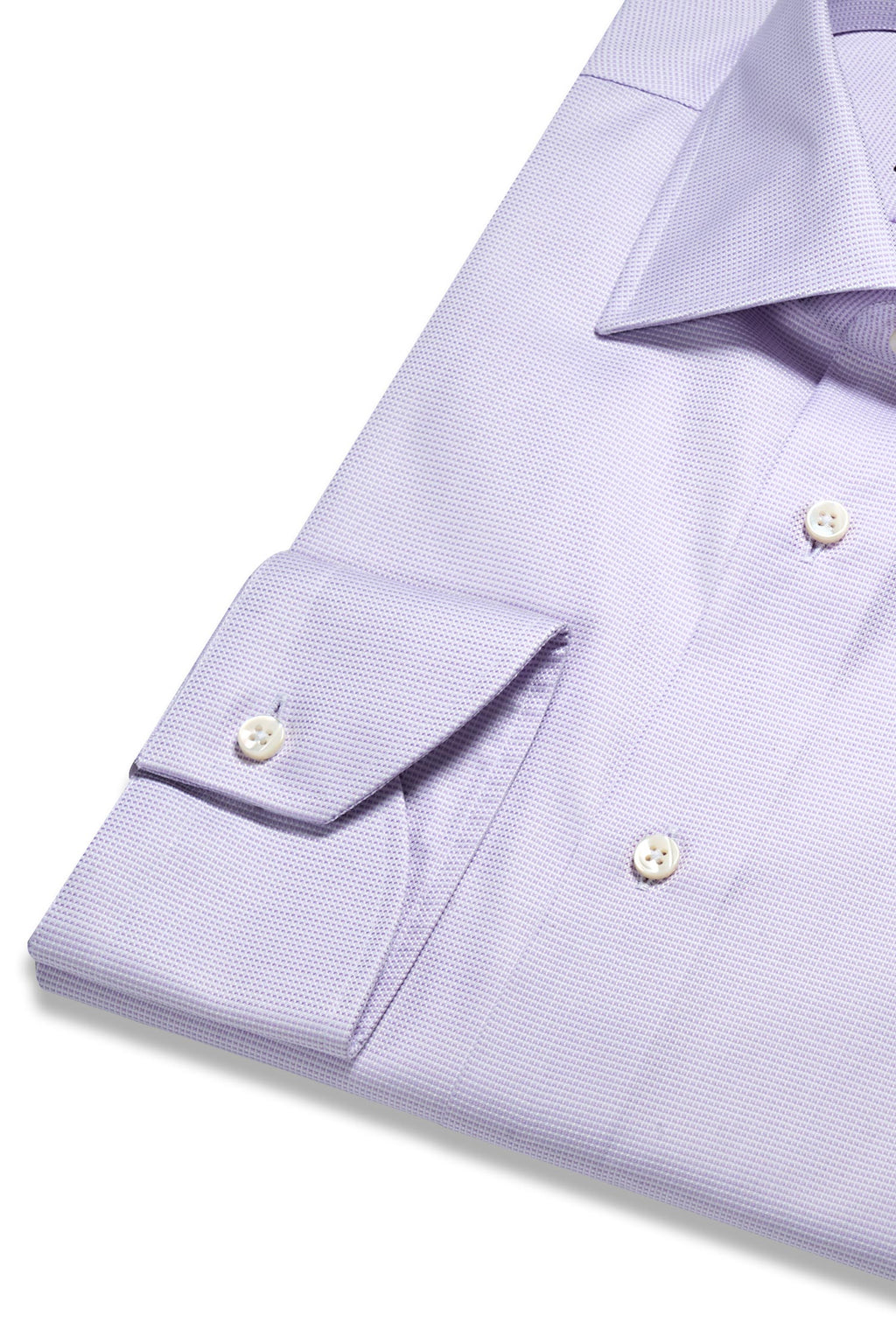CANALI | Micro Check Shirt | Purple