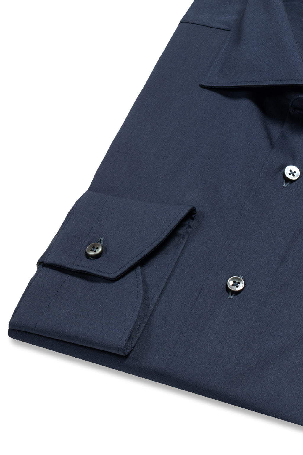 CANALI | Stretch Cotton Shirt | Navy