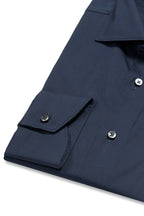 CANALI | Stretch Cotton Shirt | Navy