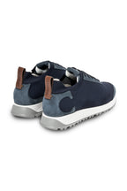 CANALI | Elasticated Suede Sneaker | Navy