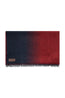 CANALI | Ombre Scarf | Red & Navy