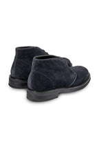 CANALI | Suede Boot With Rubber Sole | Navy