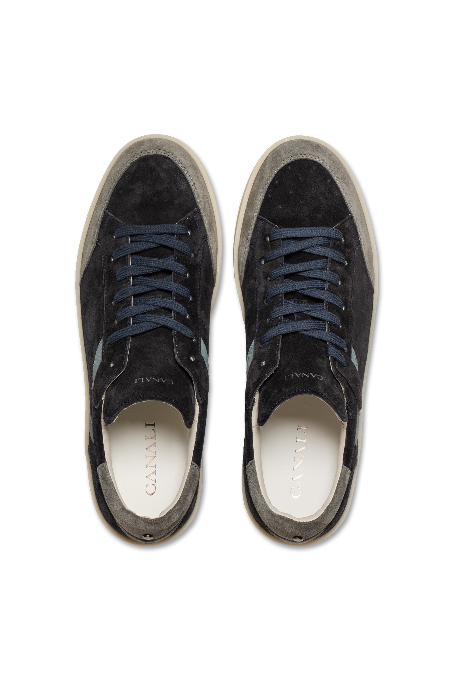 CANALI | Calfskin Sneaker | Dark Blue