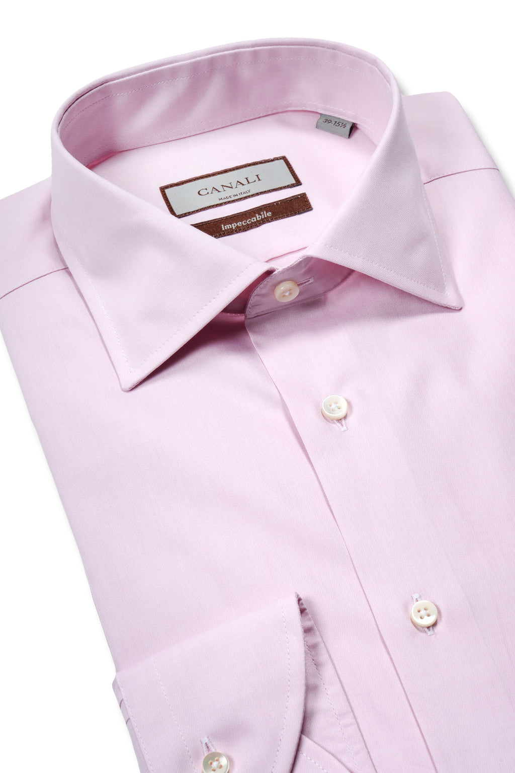 CANALI | Fine Twill Shirt | Pink