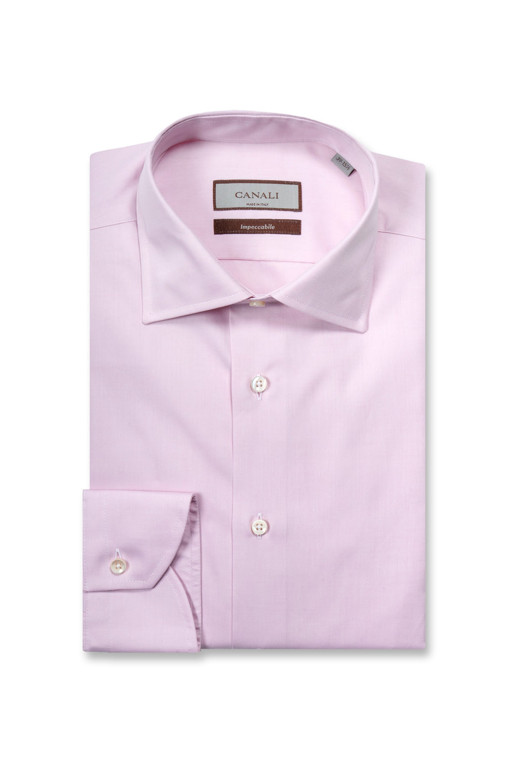 CANALI | Fine Twill Shirt | Pink