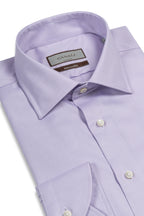 CANALI | Impeccabile Textured Shirt | Purple