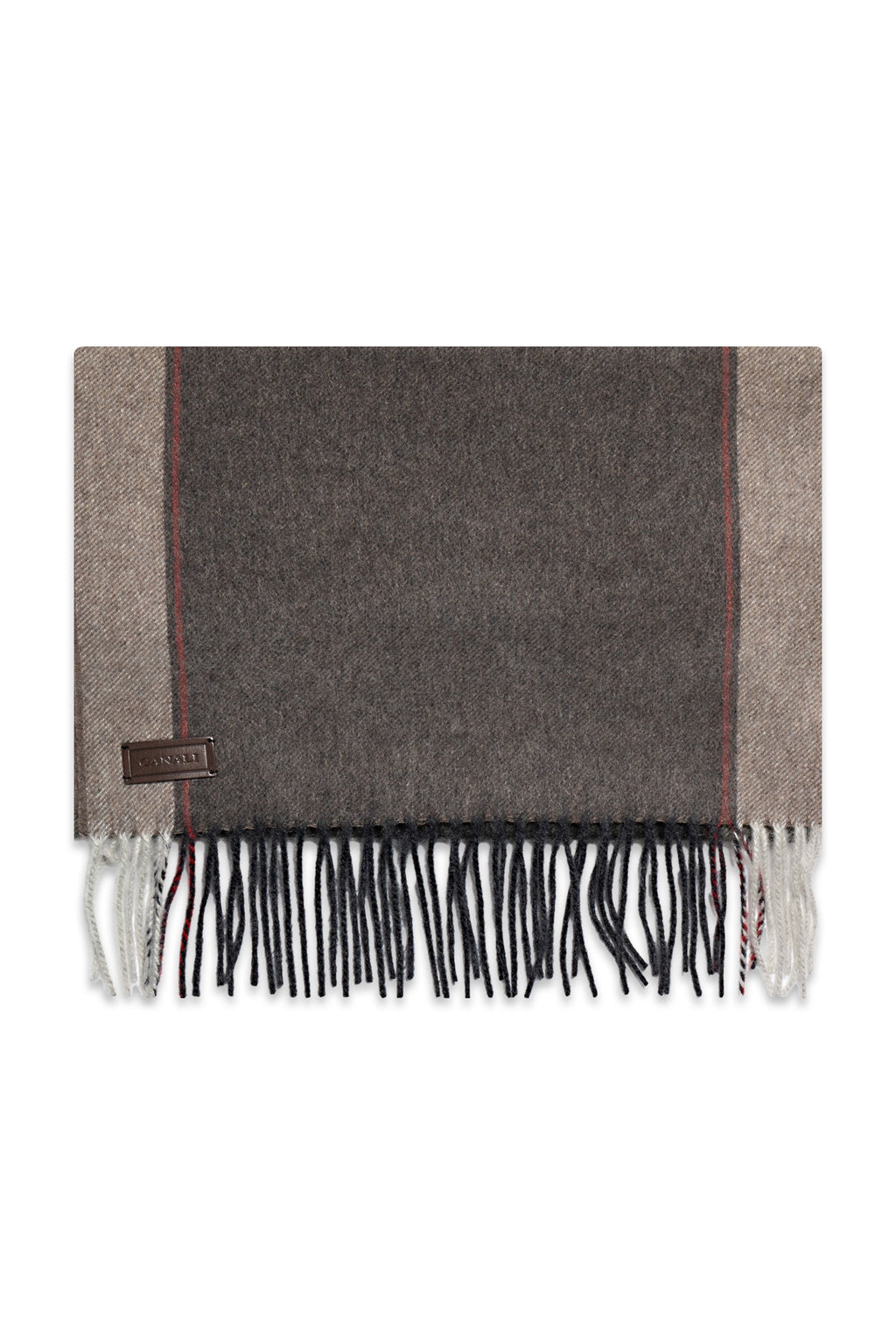 CANALI | Two-Colour Scarf | Olive