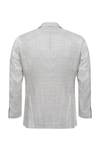 CANALI | Unlined Kei Check Jacket | Cream