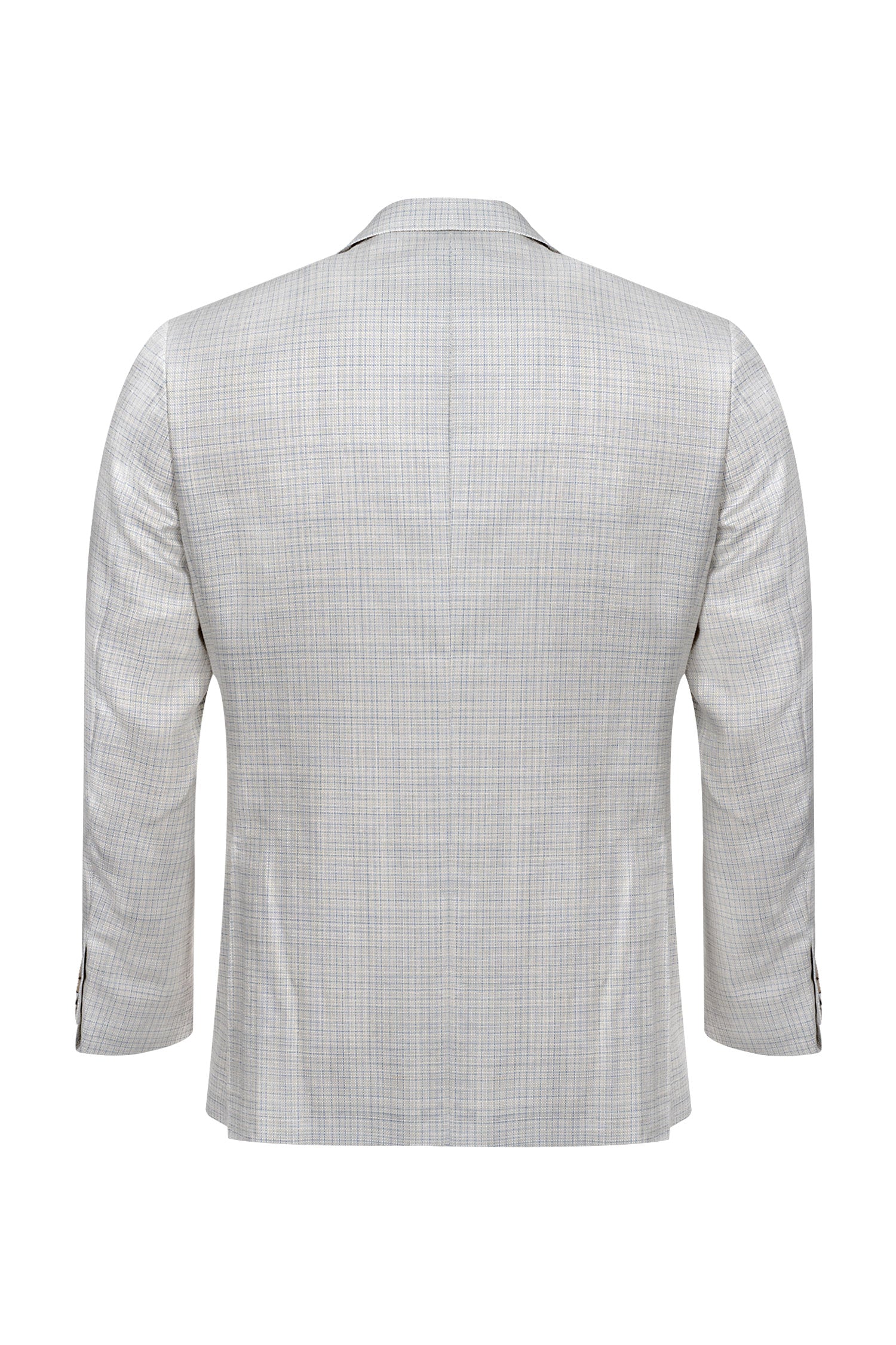 CANALI | Unlined Kei Check Jacket | Cream