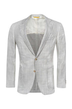 CANALI | Unlined Kei Check Jacket | Cream