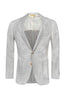CANALI | Unlined Kei Check Jacket | Cream