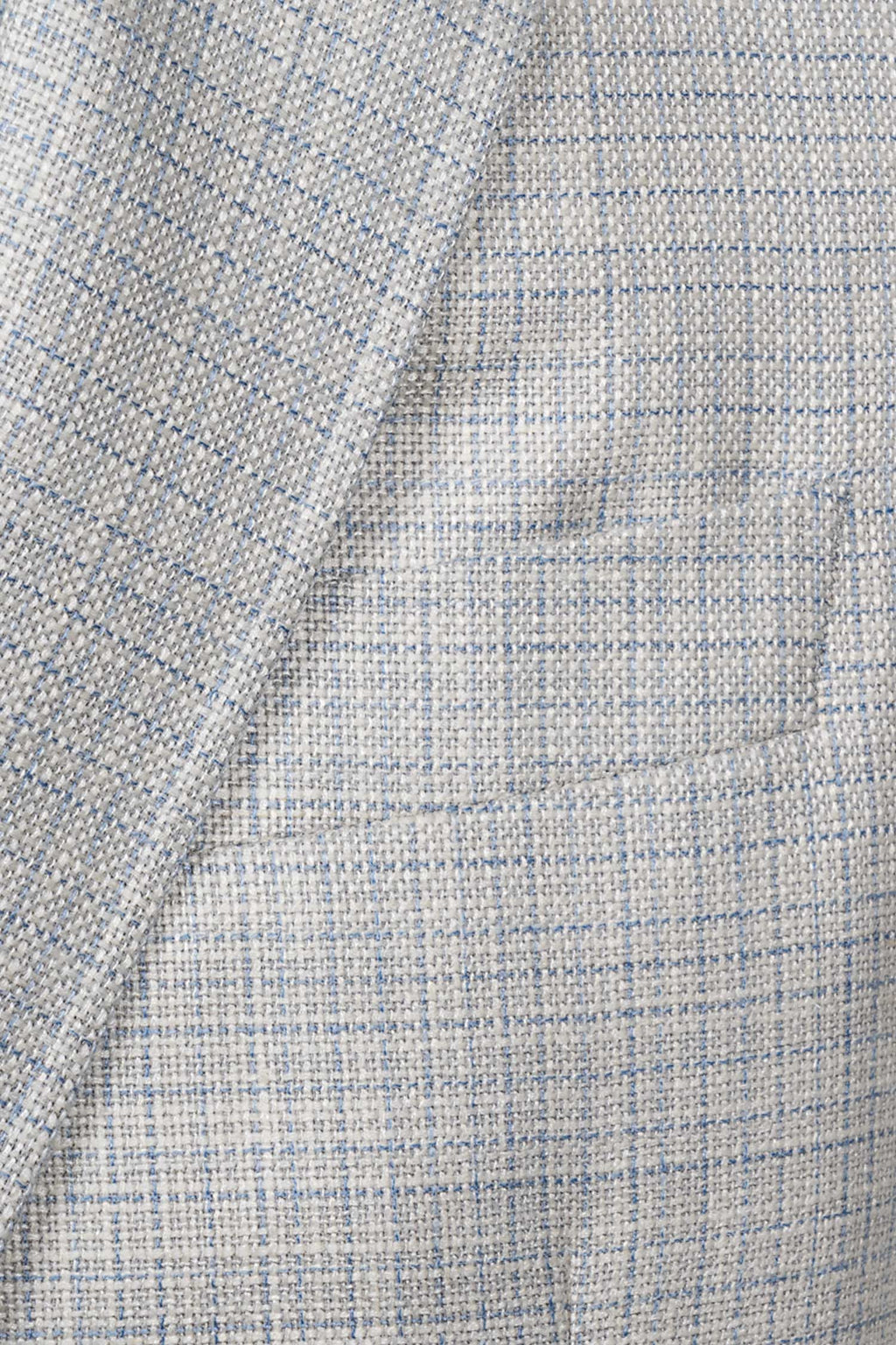 CANALI | Unlined Kei Check Jacket | Cream
