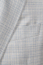 CANALI | Unlined Kei Check Jacket | Cream