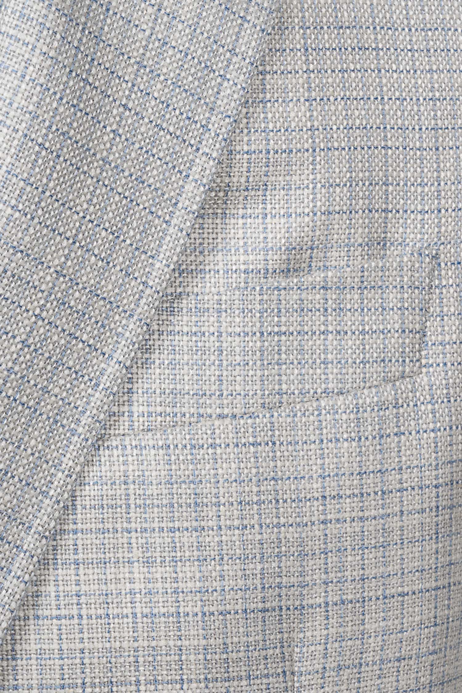 CANALI | Unlined Kei Check Jacket | Cream