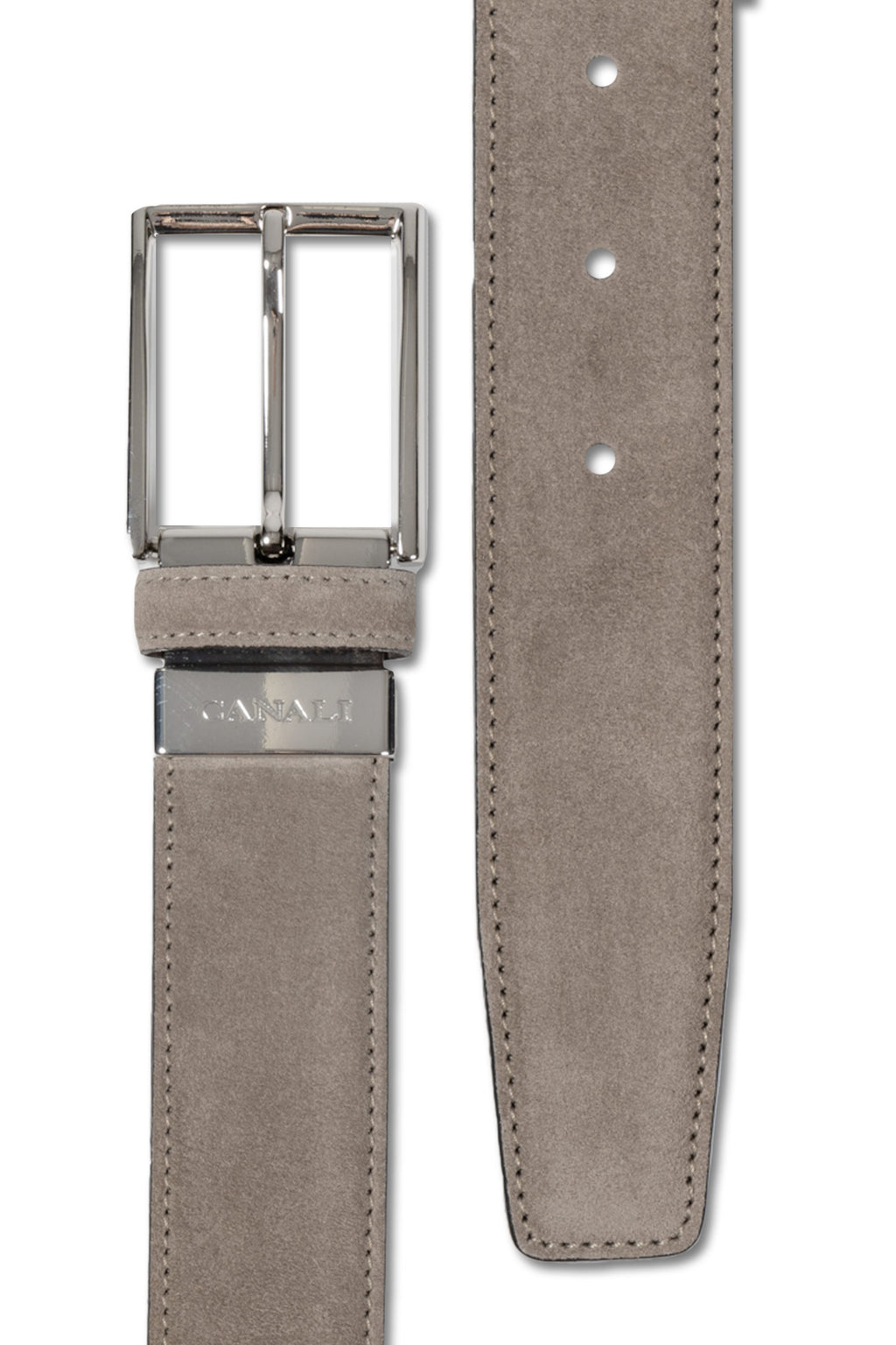 CANALI | Suede Belt | Beige