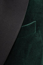 CANALI | Velvet Dinner Jacket | Bottle Green