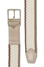 CANALI | Reversible Elastic Belt | Cream