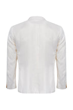 CANALI | Silk Textured Jacket | Off-White