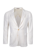 CANALI | Silk Textured Jacket | Off-White
