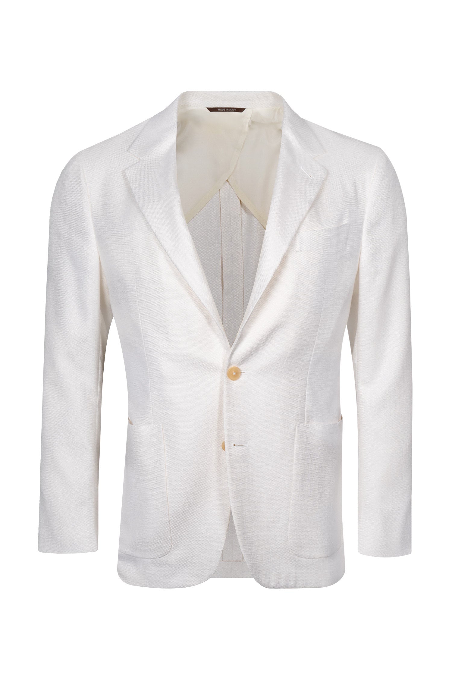 CANALI | Silk Textured Jacket | Off-White